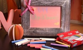 Gift/Home Decor: DIY Chalkboard Paint
