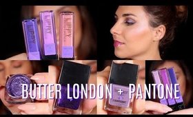 Butter London + Pantone Ultra Violet Collection Review + Tutorial + Swatches | Bailey B.