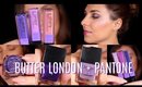 Butter London + Pantone Ultra Violet Collection Review + Tutorial + Swatches | Bailey B.