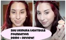 Shu Uemura Lightbulb Foundation Demo + Review!