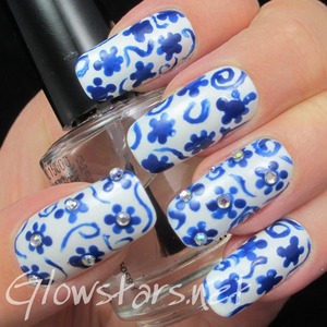 Read the blog post at http://glowstars.net/lacquer-obsession/2013/12/floating-in-the-blue-i-hear-you-your-voice-it-comes-out-above-my-head/