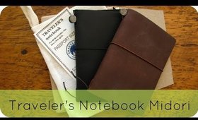 Traveler's Notebook Midori Passport Unboxing