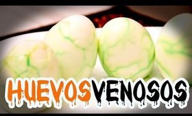 Halloween: HUEVOS VENOSOS - Comidas/Recetas para Halloween por Lau