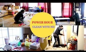 POWER HOUR| CLEAN WITH ME