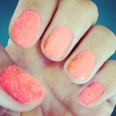 Peach Cashmere Nails