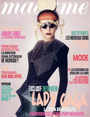 madame FIGARO 2011 - Lady Gaga by Mariano Vivanco 01