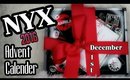 NYX Cosmetics 2016 Advent Calender Unboxing | Day 1
