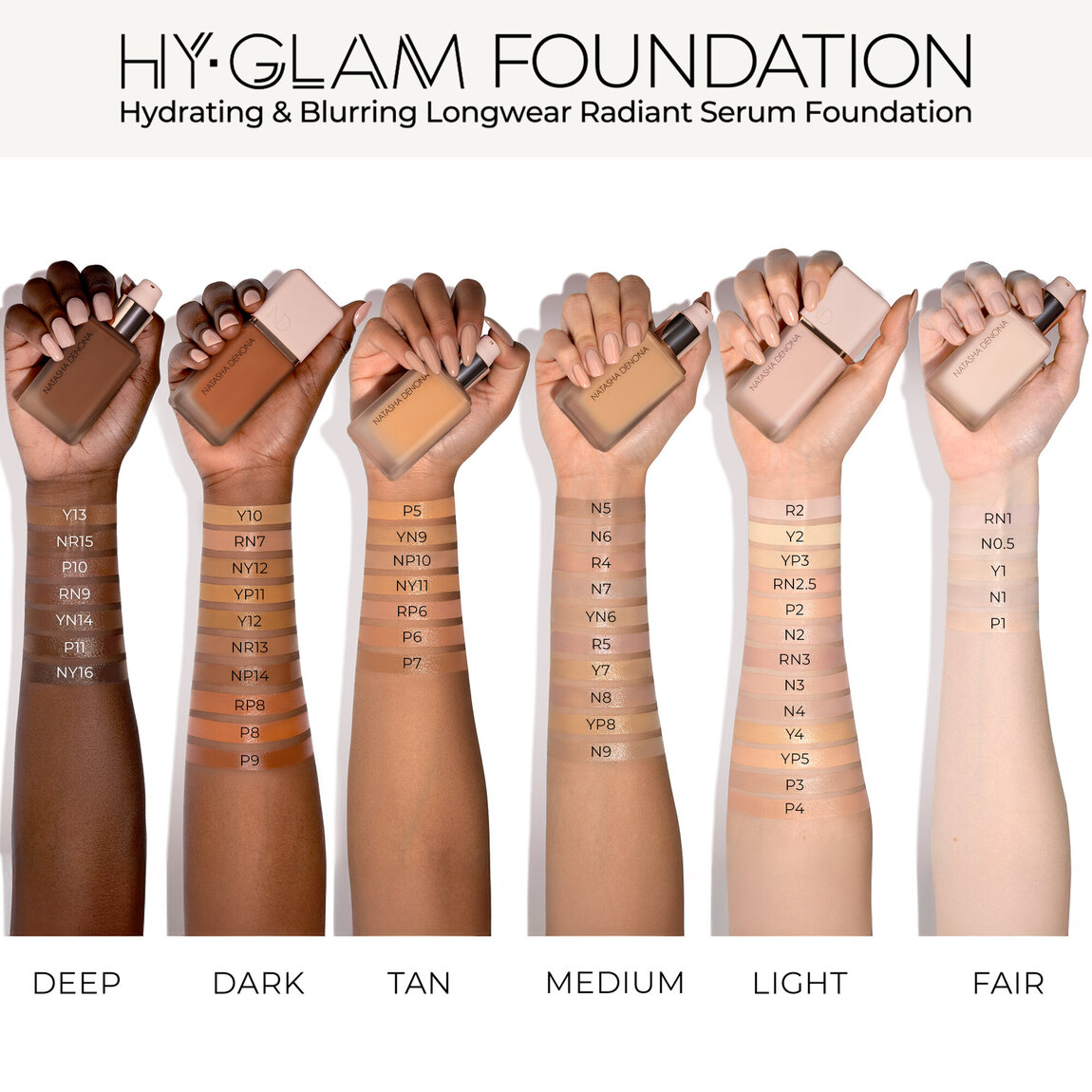 Natasha Denona HY-GLAM Foundation R2 | Beautylish