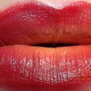 Orange to Red Ombre lips 