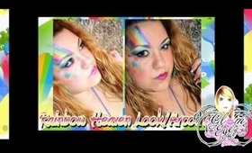 Rainbow and Hearts Tutorial / Arcoiris y Corazones