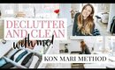 DECLUTTER & CLEAN WITH ME! KONMARI CLOTHES AND JEWELRY | Kendra Atkins