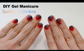 DIY Ombre Gel Nails