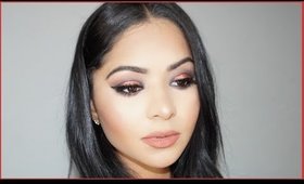 Warm Makeup For Brown/Hazel Eyes | Diana Saldana