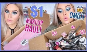 $1 MAKEUP HAUL! 💦 ShopMissA Swatches & FIRST IMPRESSIONS! 😍💕