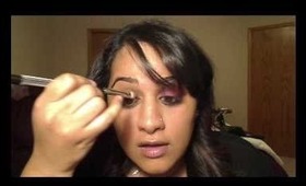 Makeup Tutorial - Smoldering Red Smokey Eye