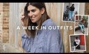 A WEEK IN OUTFITS | Lily Pebbles
