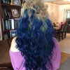 blue ombré