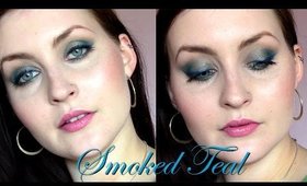 Smoked Teal Makeup