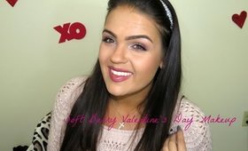 Soft Berry Valentine's Day Makeup