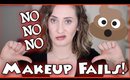 MAKEUP FAILS | DON'T WASTE YOUR MONEY ON THESE!