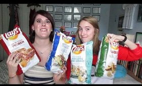 Lay's Do Us A Flavor 2015 Taste Test with Rachel :)