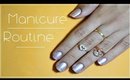 My At Home Manicure Routine + Perfect Square Nails - روتيني المنزلي للعناية بالأظافر