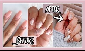 How I remove my acrylic nails at home like the salons do and fix them.