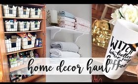 Home Decor Haul - Target CLEARANCE, Menards, Walmart, Amazon