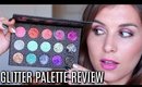 60 Second Review: GLITTER Eyeshadow Palettes! | Bailey B.