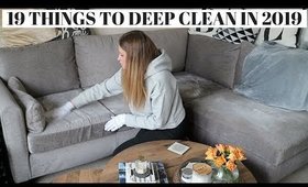 19 THINGS TO DEEP CLEAN IN YOUR HOUSE IN 2019 | #laurappbeauty