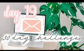 Day #19: Declutter your Emails - 30 day Get Your Life Together Challenge [Roxy James] #GYLT#life