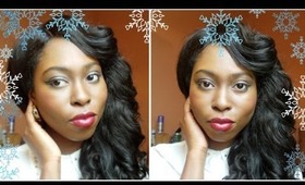 My Christmas Hair And Makeup Look