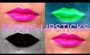 Top Spring Lipsticks! ♡ | rpiercemakeup