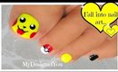 Pokémon Toenail Art | Cute Pikachu Pokemon Nails ♥