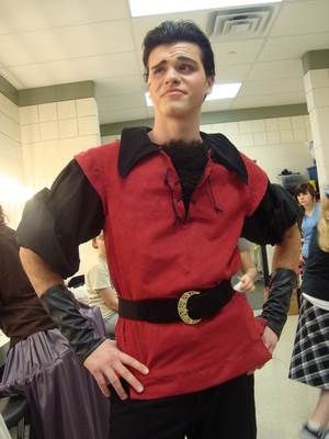 This photo is from a local theatre's production of "Beauty and the Beast". The character shown is Gaston.