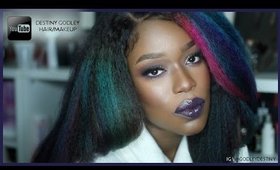 Chocolate Mermaid | Makeup + Hair tutorial