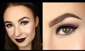 Burgundy Fall Makeup // Bold Lips // Colourpop Dukes