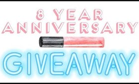 8 Year Anniversary | Makeup Giveaway | BellaGemaNails