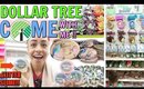 COME WITH ME TO DOLLAR TREE! NEW GLITTER SLIME! NEW SPRING DECOR