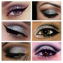 Glitter Eye Makeup. 