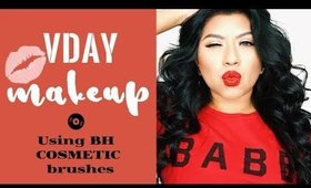 Valentine's Day Look Using BH COSMETICS BRUSHES