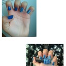 Did my nails 💙