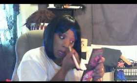 minaj inspired eye n hair