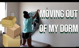 MOVING OUT VLOG 2018 | Moving out of My Dorm for the SUMMER!