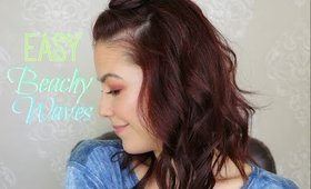 Favorite Hair Products & Easy Beachy Waves Tutorial