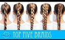 HOW TO BRAID FOR BEGINNERS! 🖐🙌