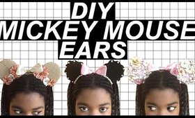 DIY DISNEY MOUSE EARS | EASY, QUICK, AND NO SEW