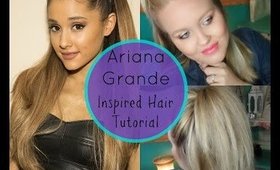 Ariana Grande Inspired Half-Up Hair Tutorial | Fine & Unruly Hair