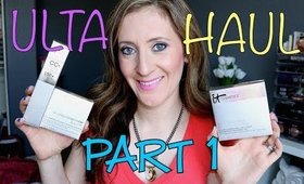 Ulta Haul (Pt 1) |  IT Cosmetics, Cargo, UD Naked, Smashbox, Ulta Brand