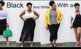 Black and White With a Pop!